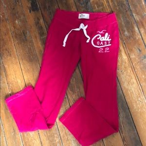 Hollister Pink Sweatpants